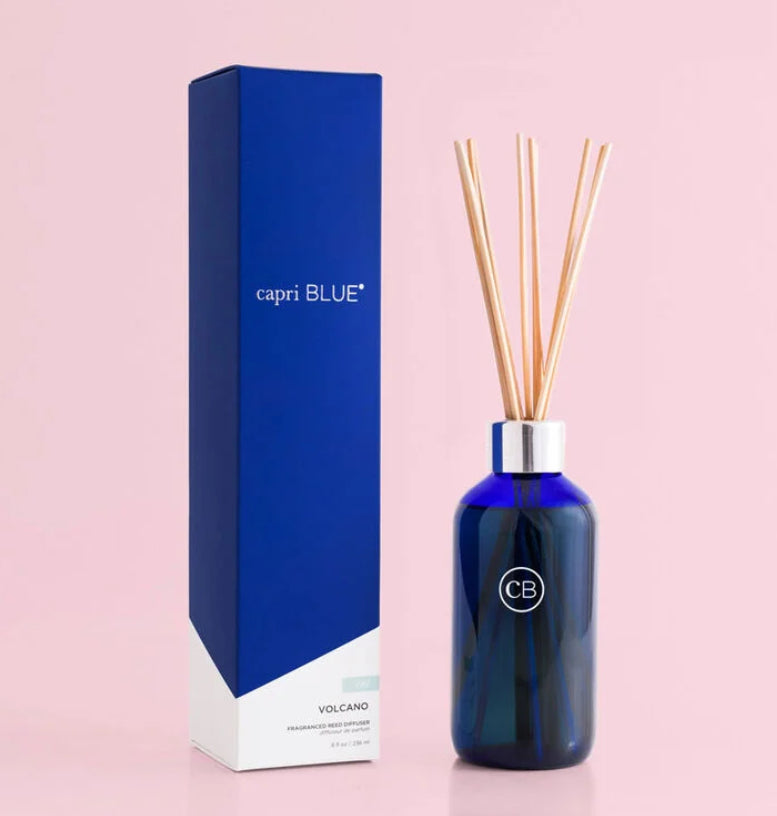 Capri blue fragranced reed diffuser