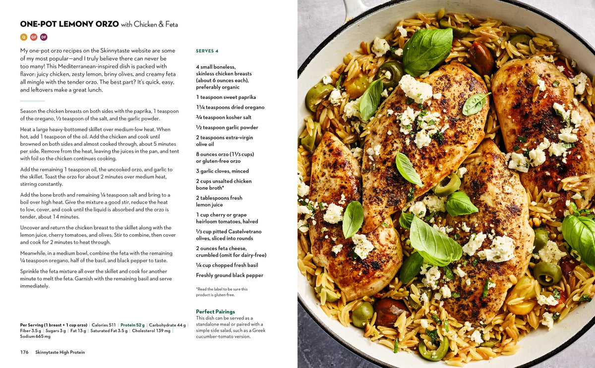 Skinnytaste High Protein Cookbook