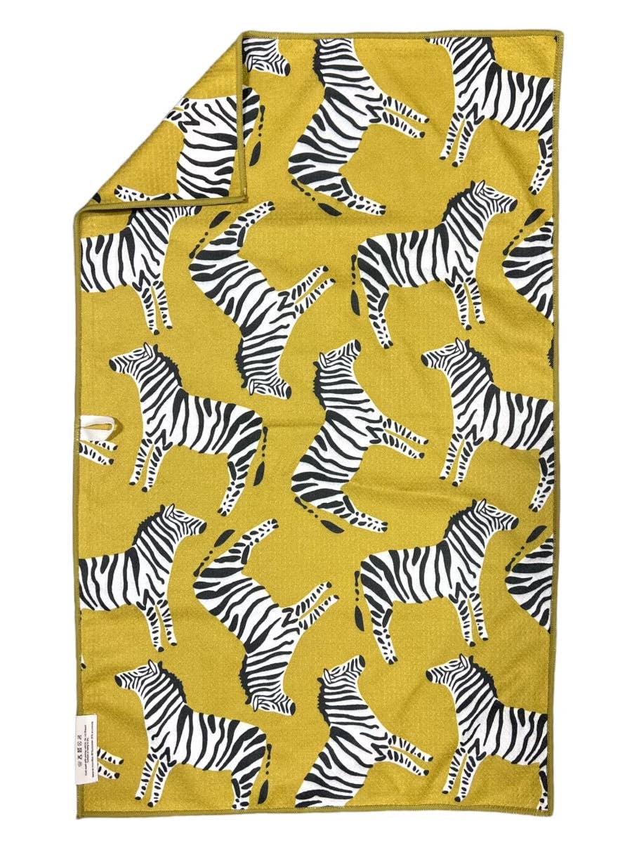 Herdz: Double-Sided Hand Towel: Green, 17x27 in, Hand Towel