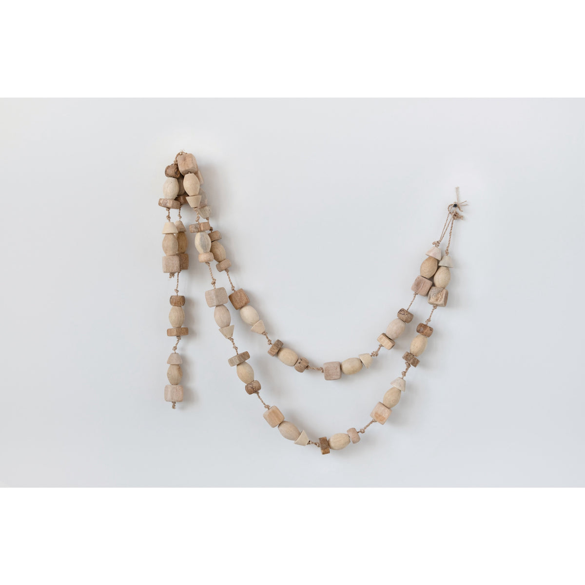 Mango Wood Assorted Bead Strand