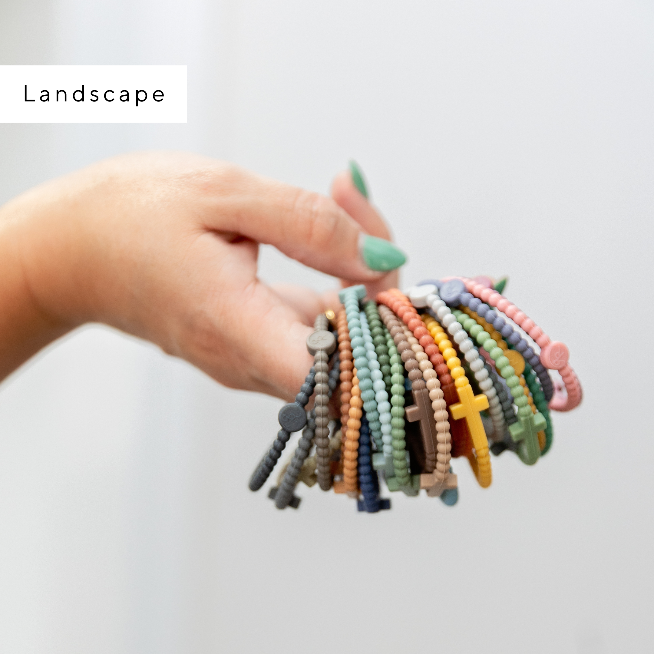 Jesus Bracelets - Landscape (25 Pack), Small