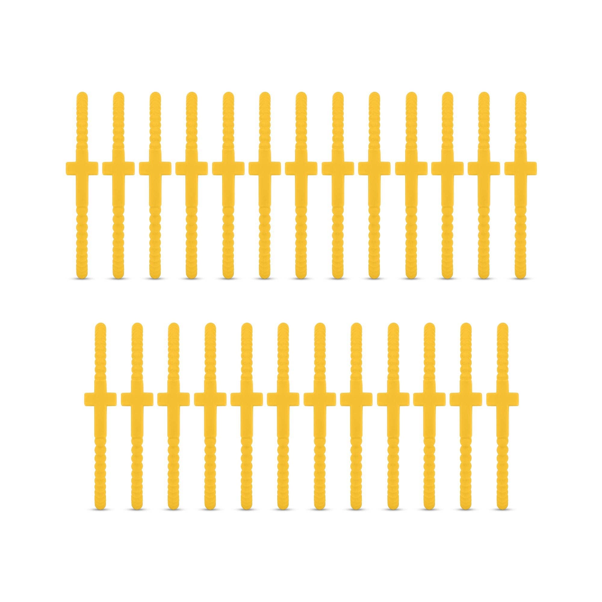 Jesus Bracelets - Gold (25 Pack)- Medium