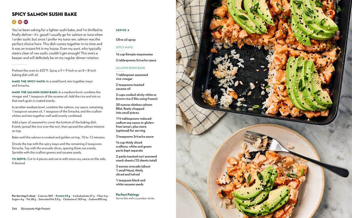 Skinnytaste High Protein Cookbook