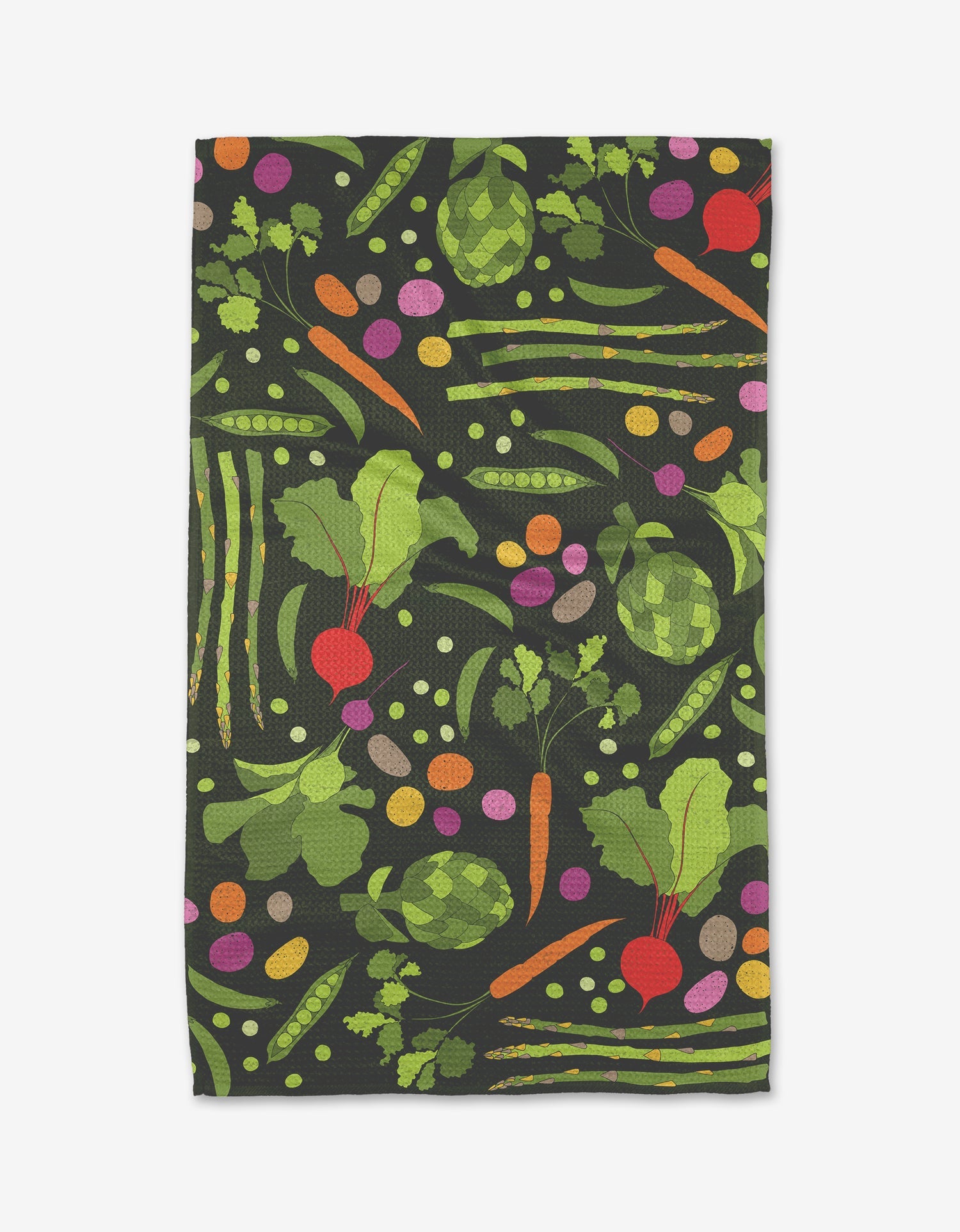 Geometry Tea Towel - Spring Sprout