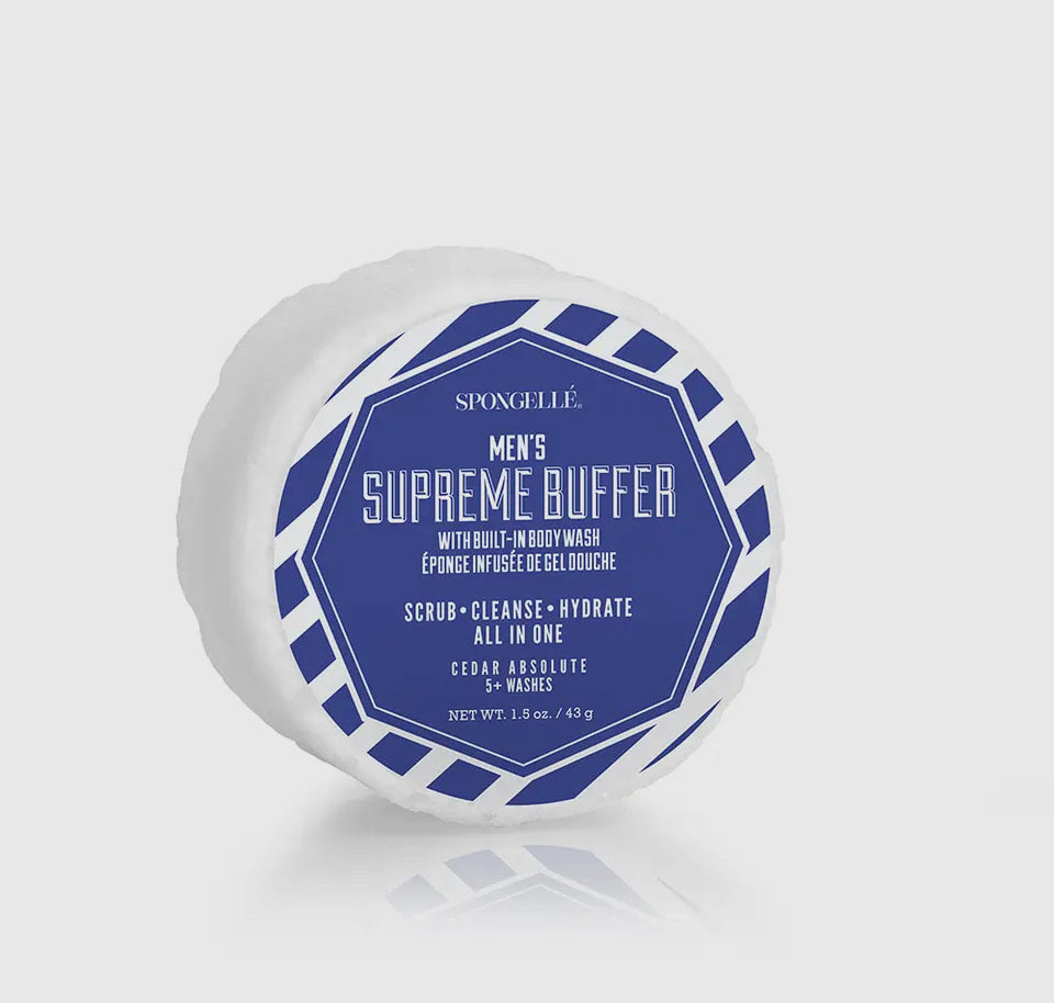 Spongelle Mens Cedar Absolute Supreme Buffer
