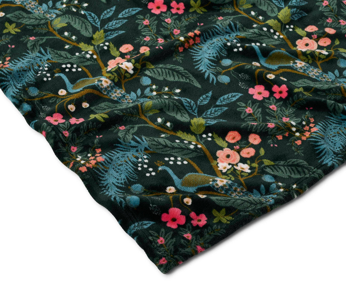 Peacock Fleece Blanket