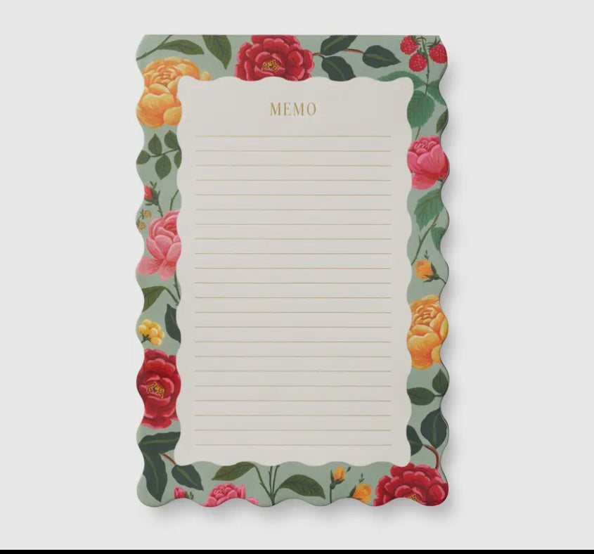 Roses Memo Notepad
