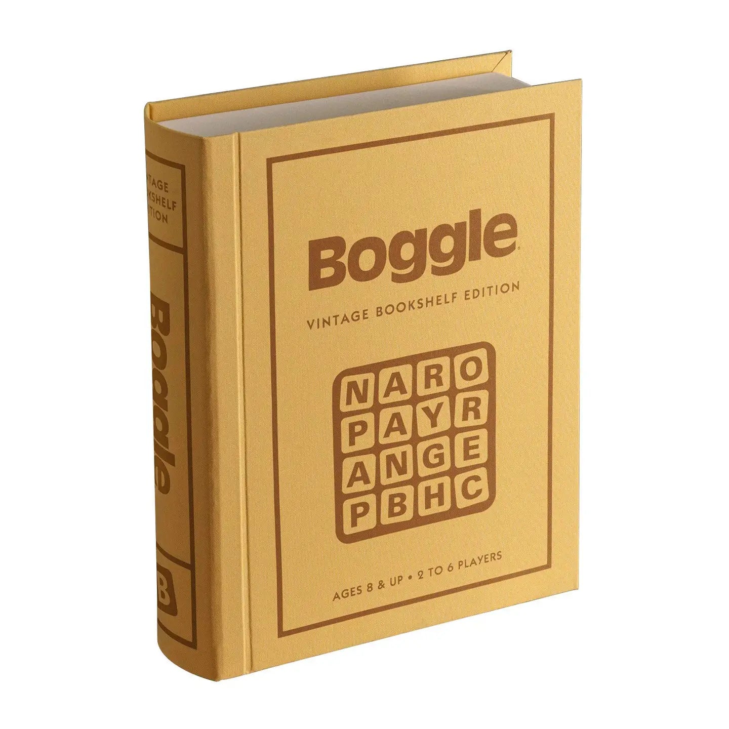 BOGGLE Vintage Bookshelf Edition