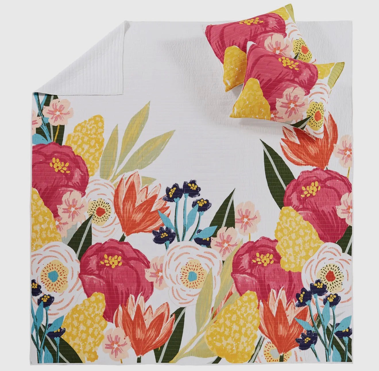 Rose Quilt Set