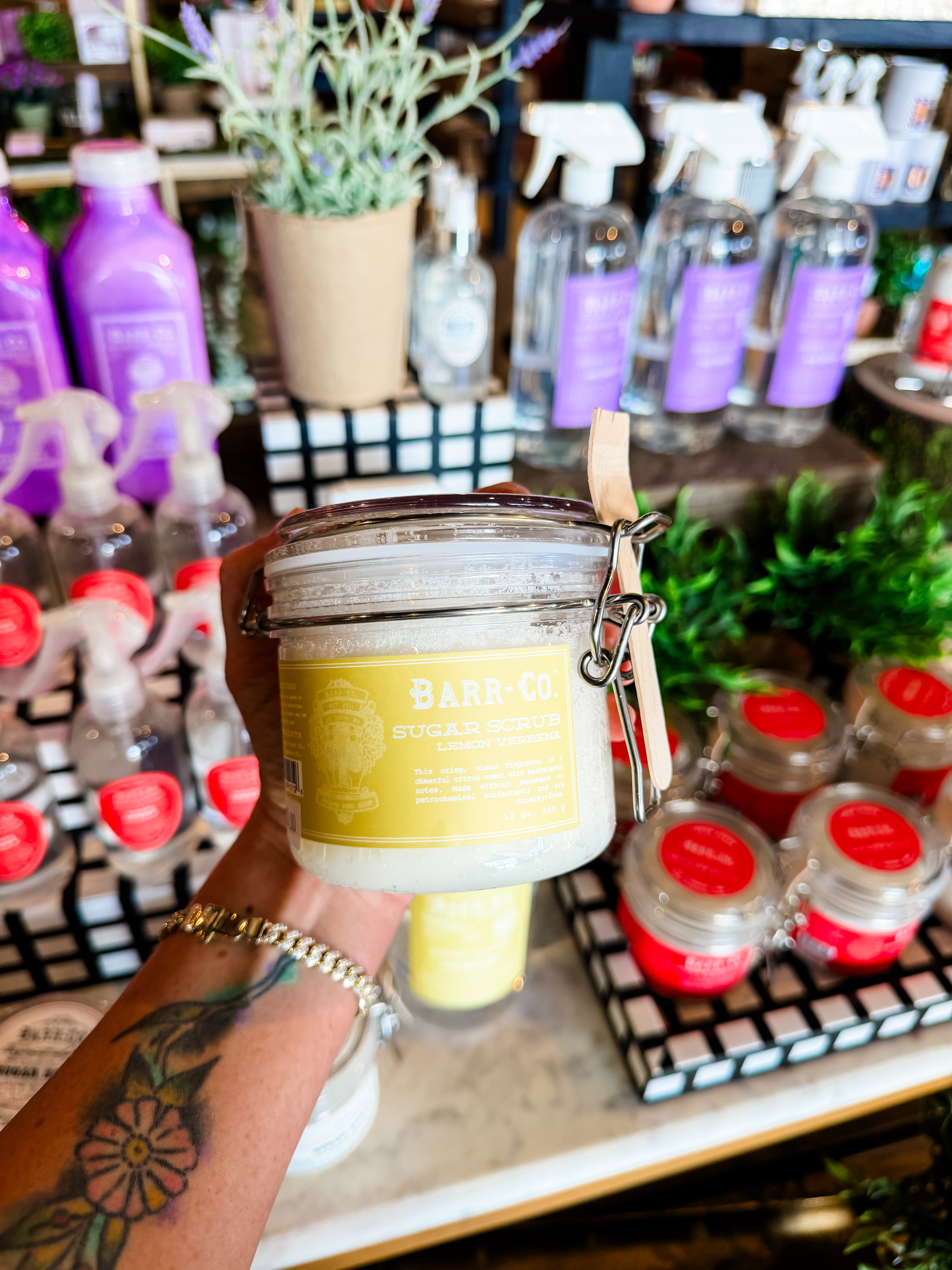 Barr- Co. Lemon Verbena Sugar Scrub