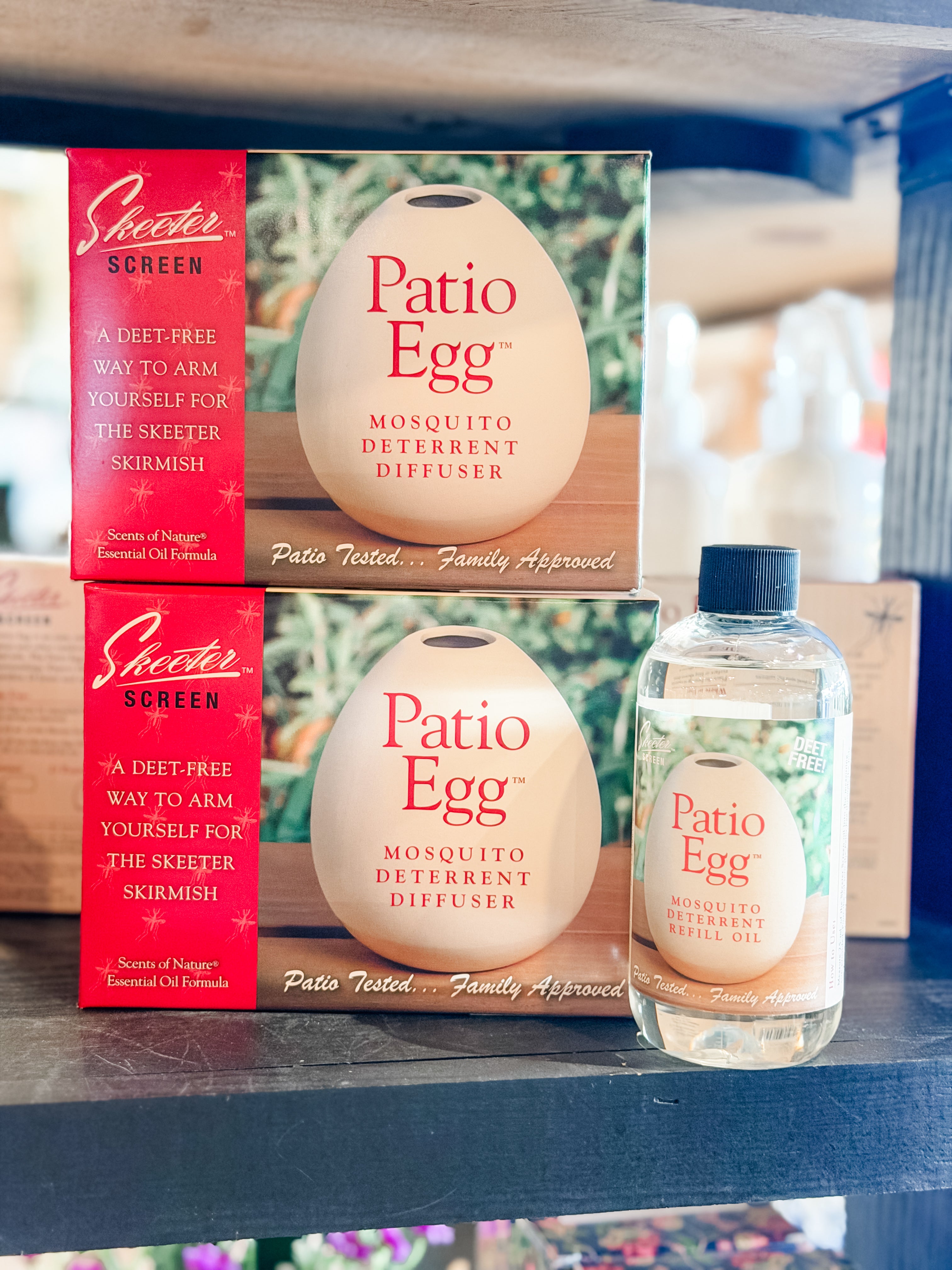 Skeeter Screen 8oz Refill - (Patio Egg Not Included)