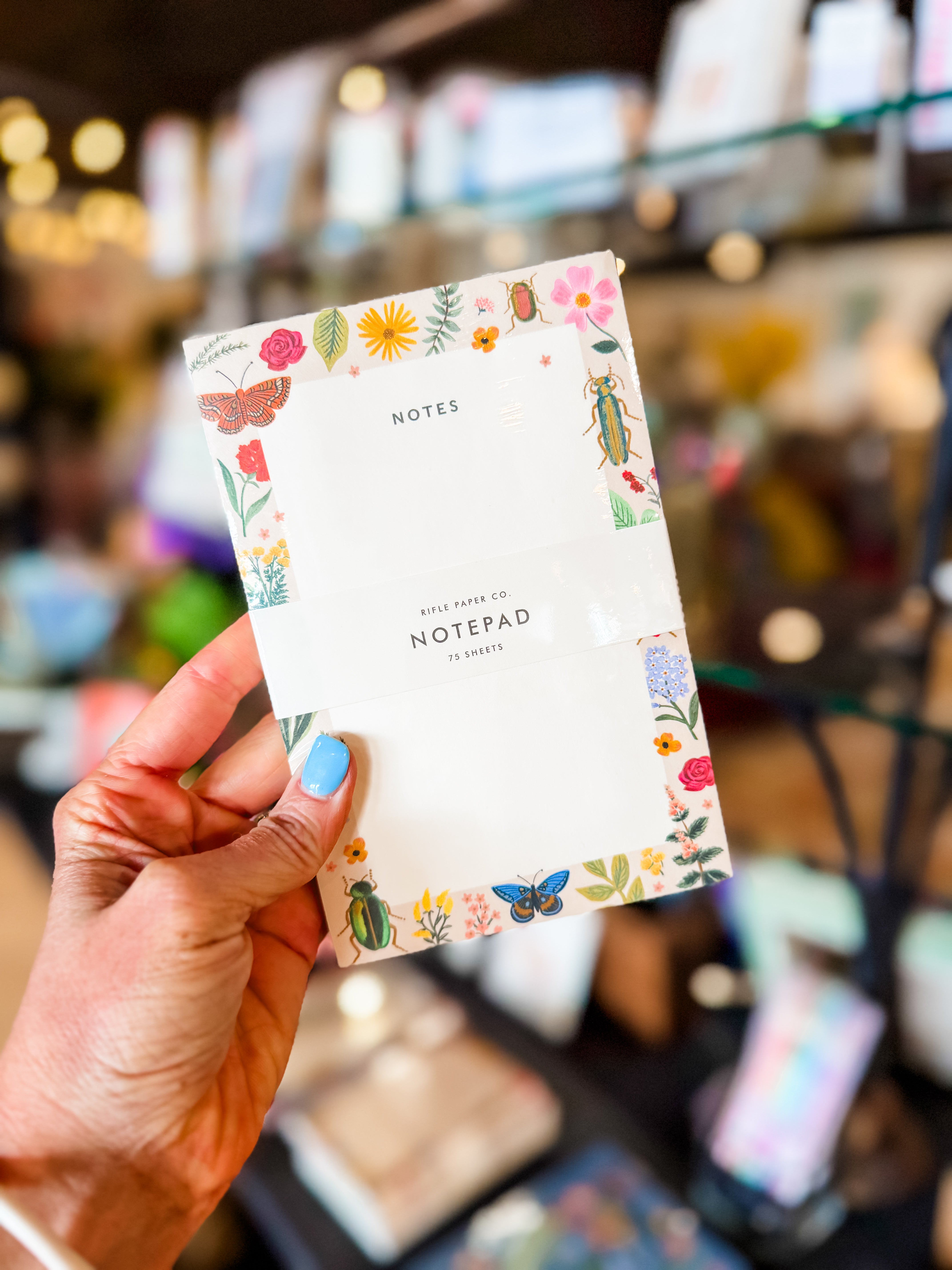 Curio Bugs & Buds Notepad