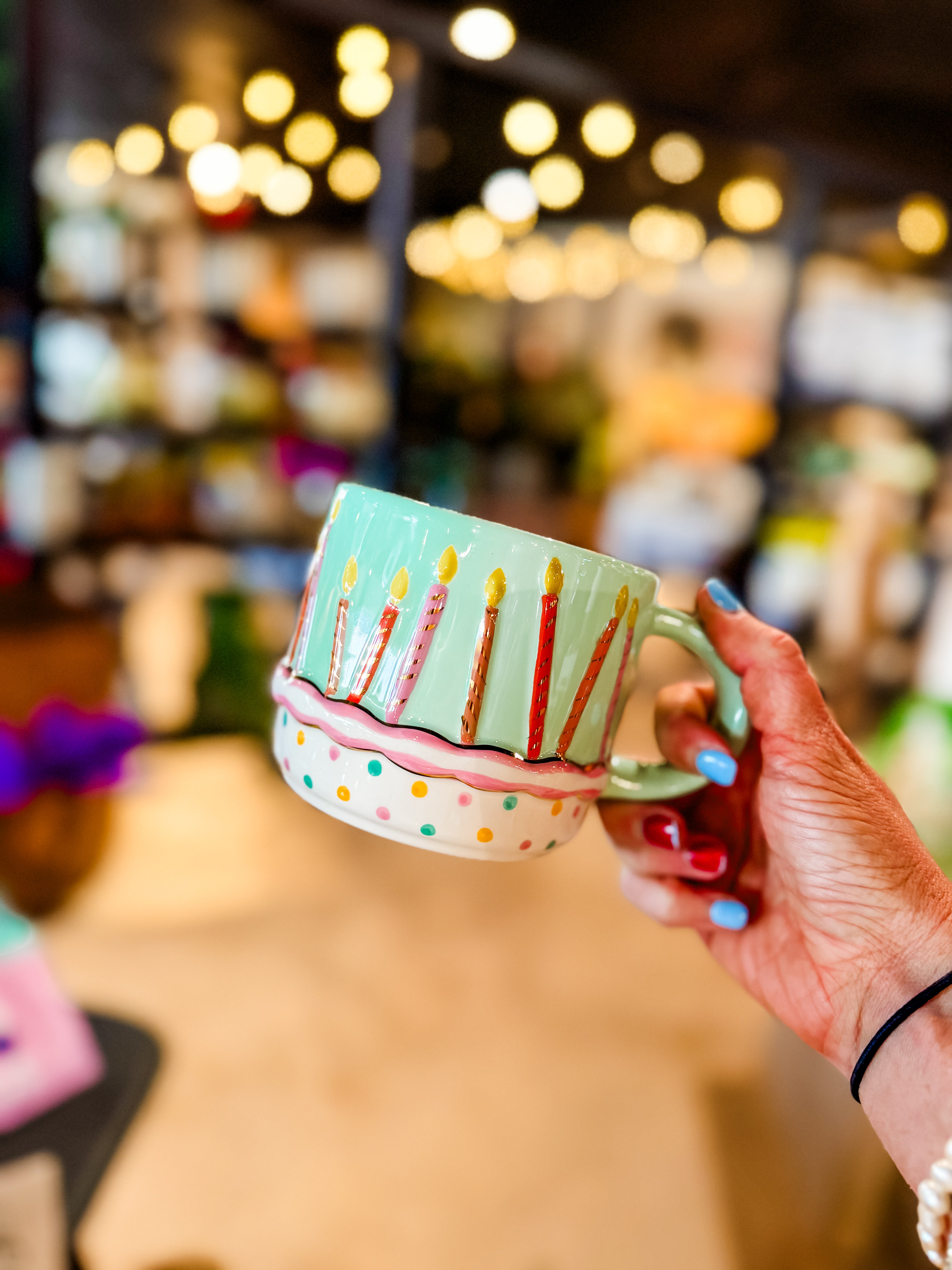 Cake and Candles Mug