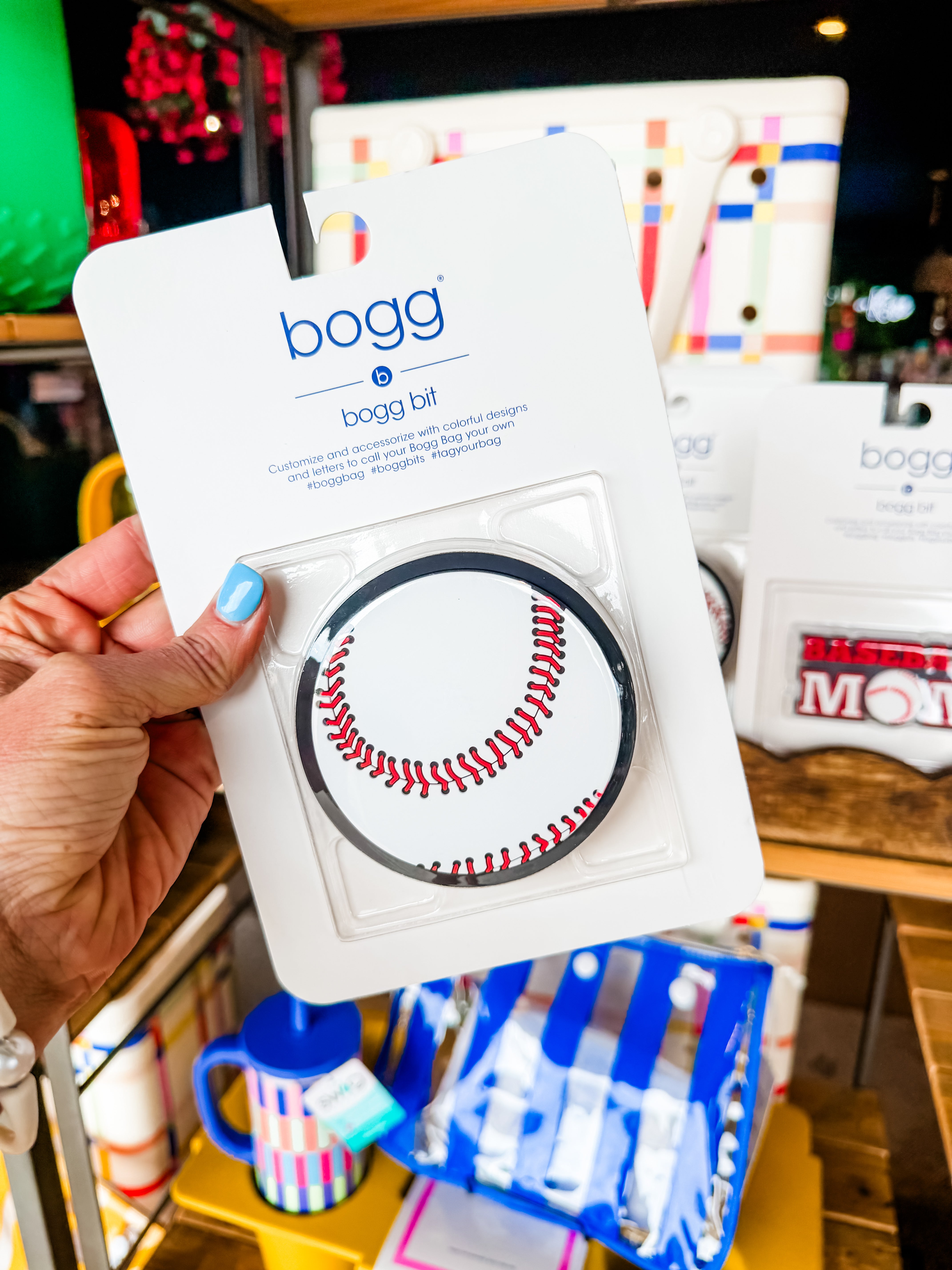 Bogg Decorative Bit- Baseball