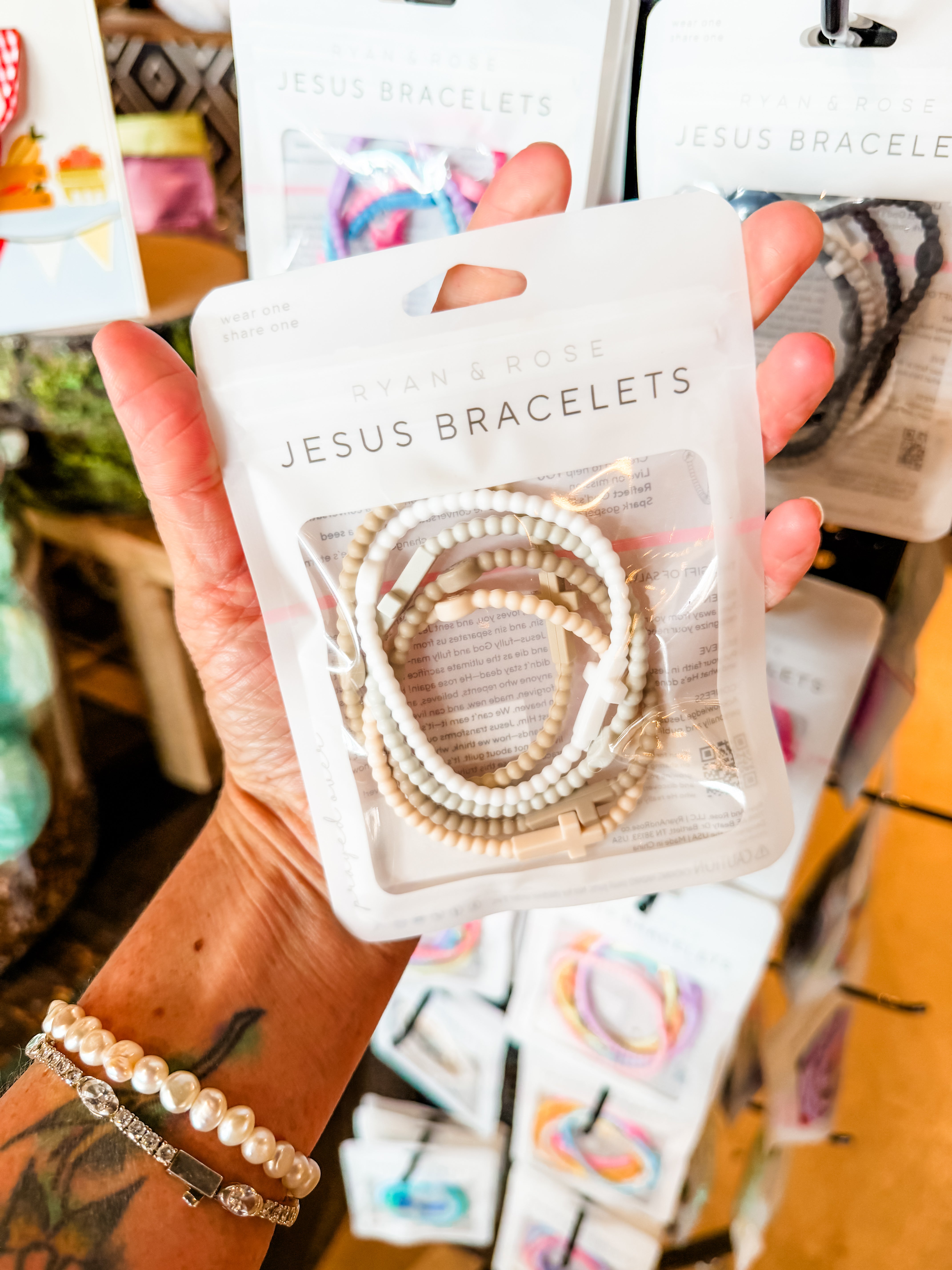 Jesus Bracelets - 5 Pack- Serene (Small)