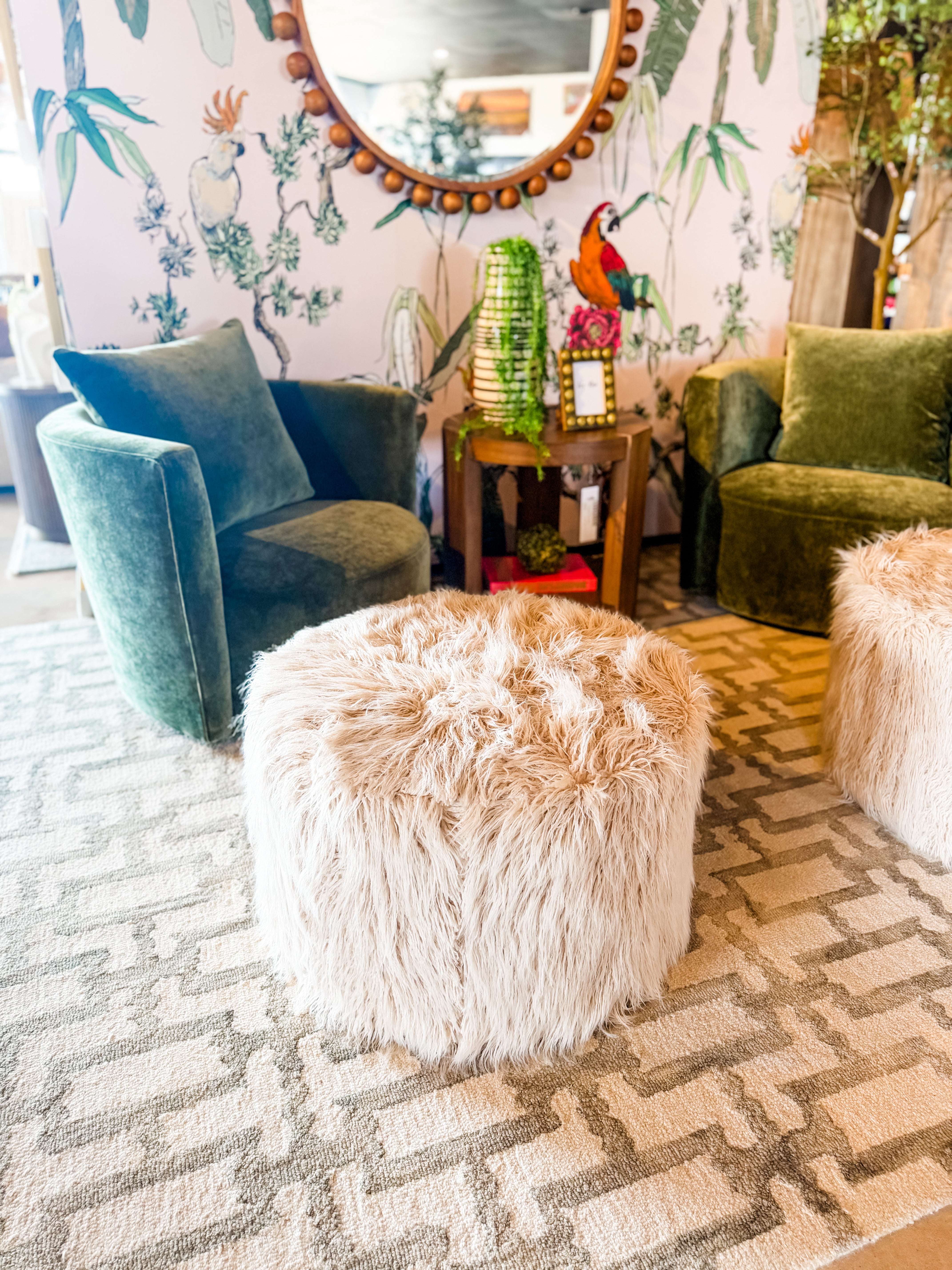 Pow Wow Ottoman