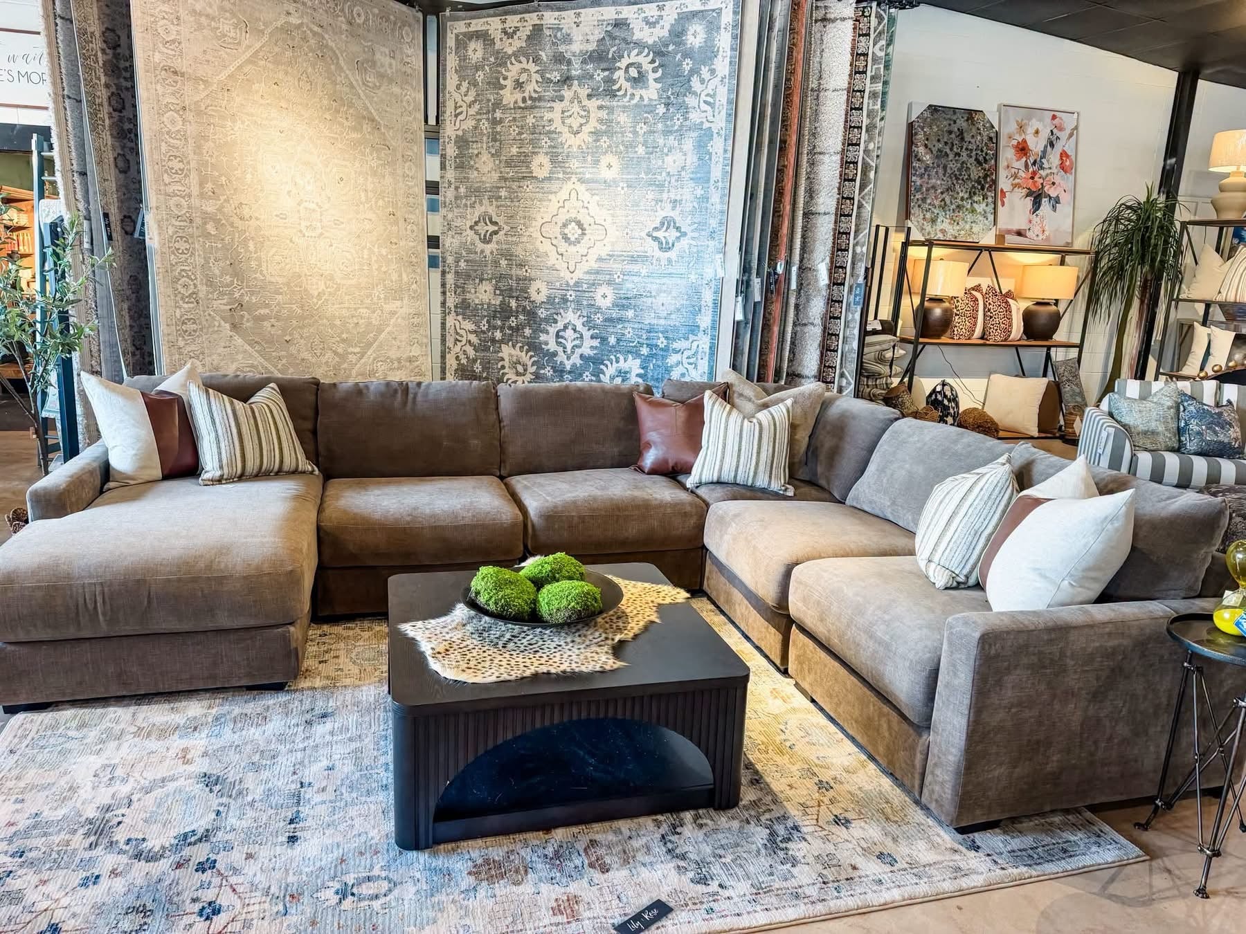 Camellia Court 6 pc sectional