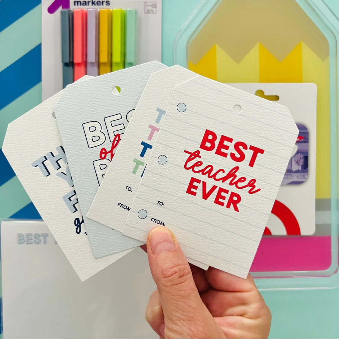Mini Bag Of Tags - Teacher