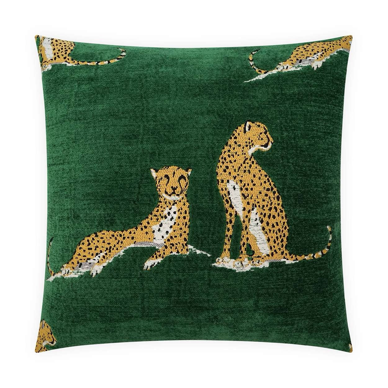 DVK Big Iris Emerald Down Pillow