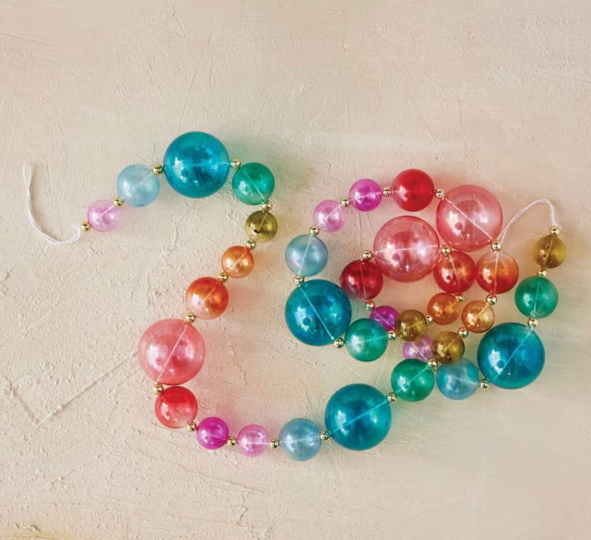 Multi Colored Plastic Garland