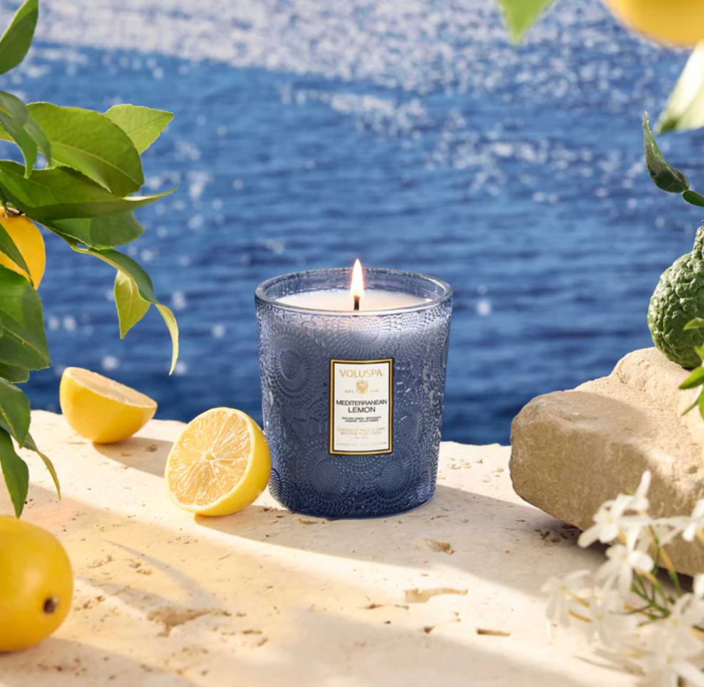 Voluspa Mediterranean Lemon- Classic Candle (9oz)