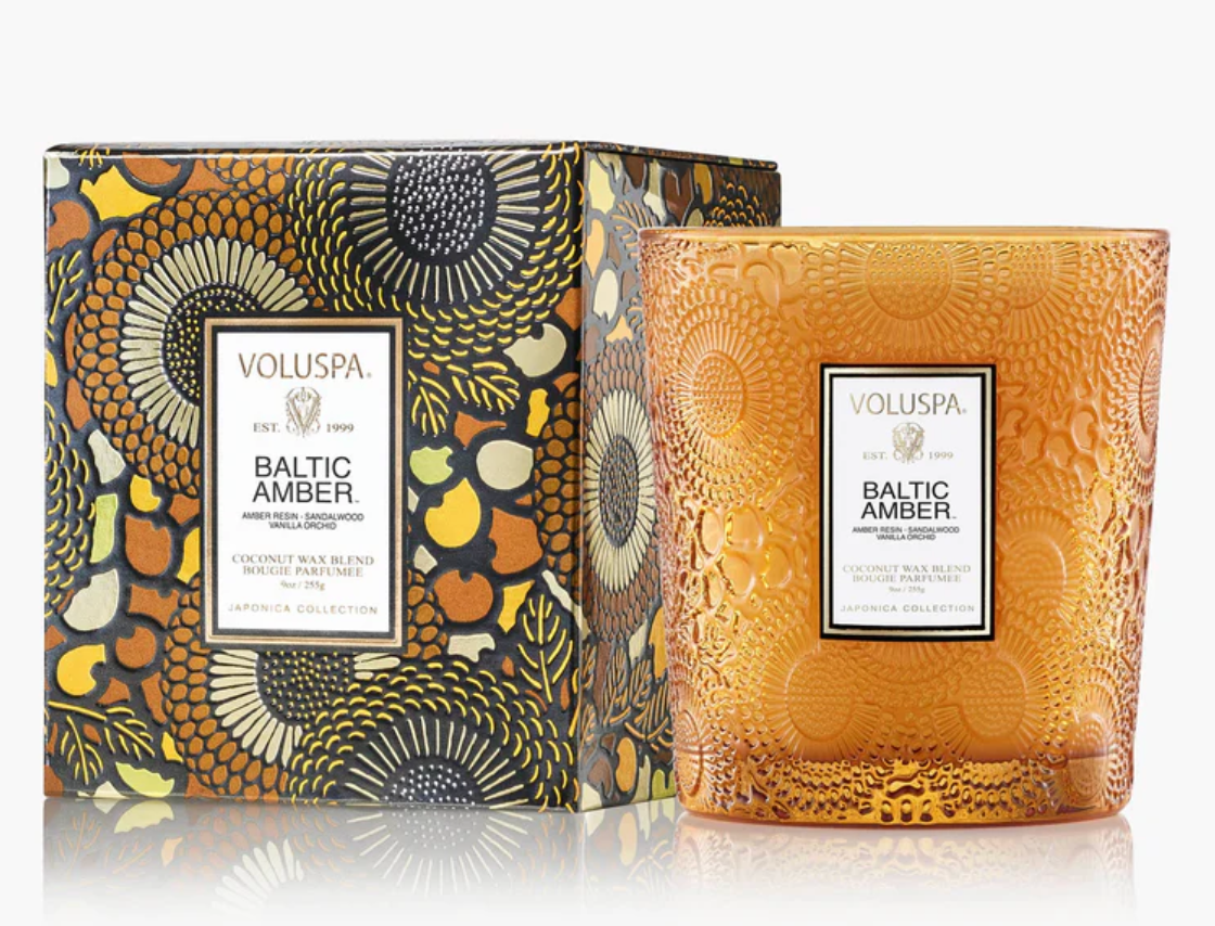 Voluspa Baltic Amber- Classic Candle (9oz)
