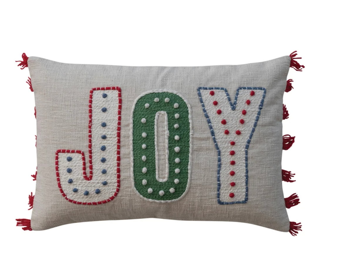 Cotton Joy Lumbar Pillow