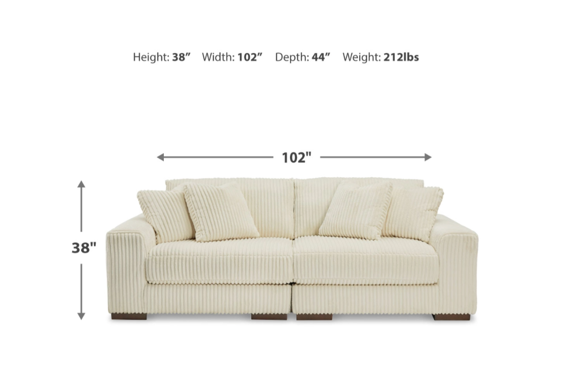 ASH Lindyn 2 pc. Sectional Sofa (Call For Pricing- Shipping Available)