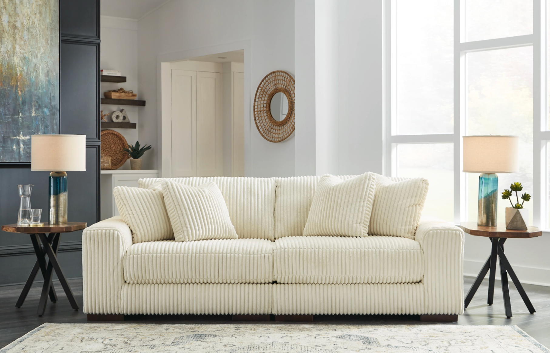 ASH Lindyn 2 pc. Sectional Sofa (Call For Pricing- Shipping Available)