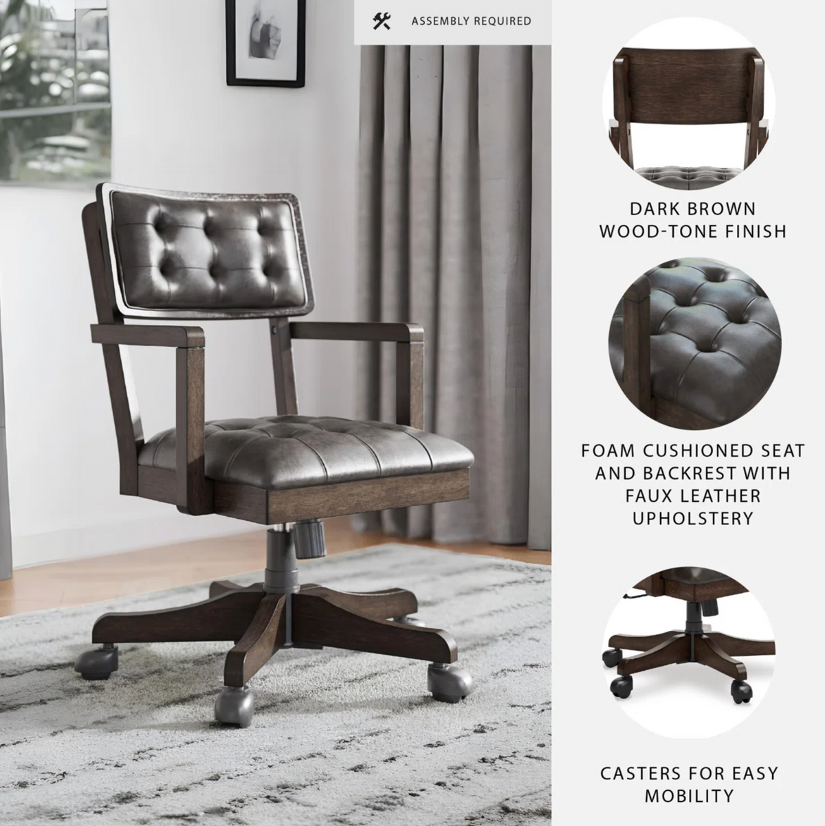 Breckington Home Office Desk Chair