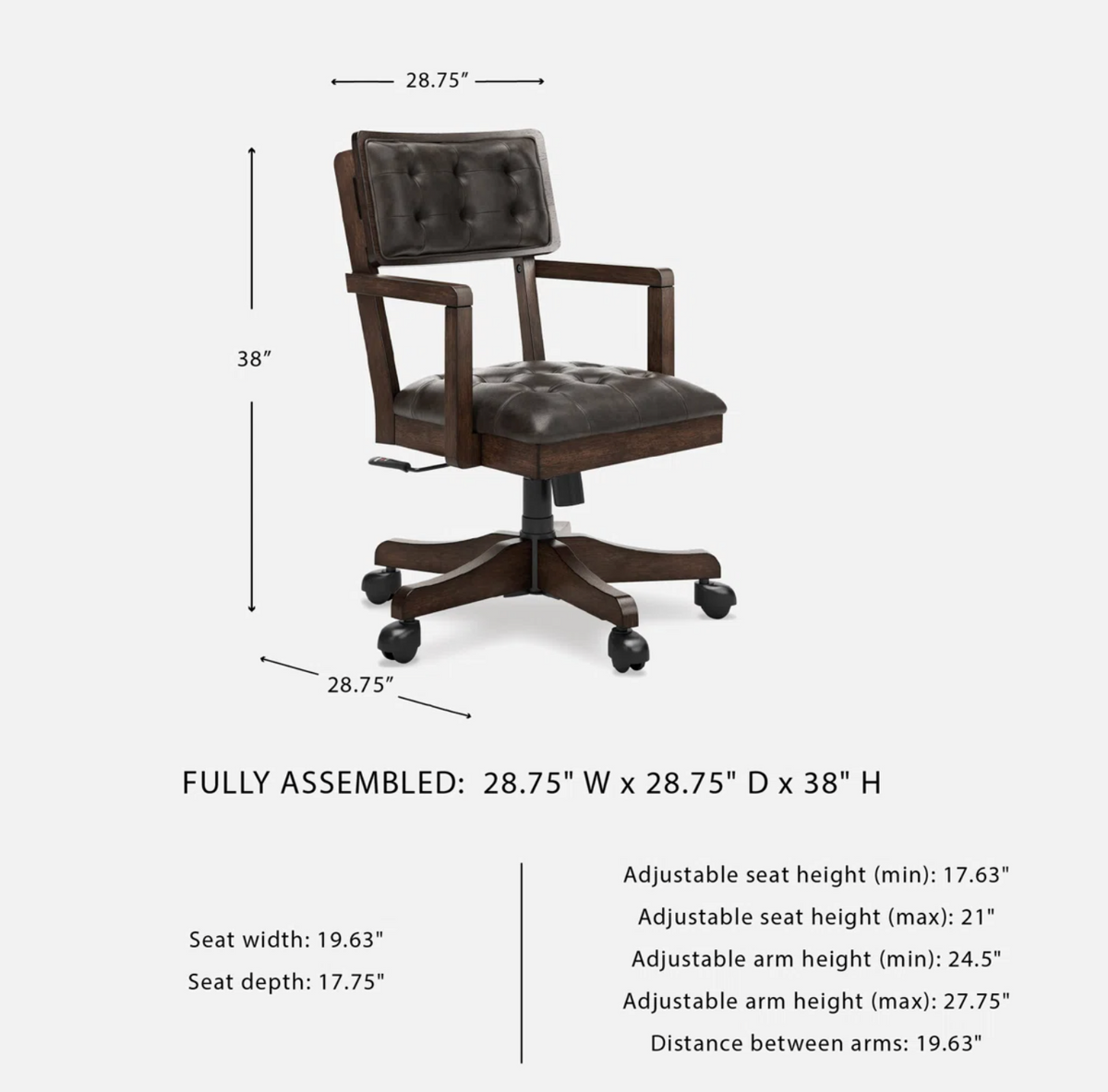 Breckington Home Office Desk Chair