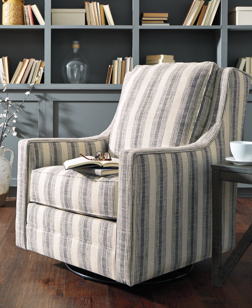 Kambria Swivel Glider Accent Chair