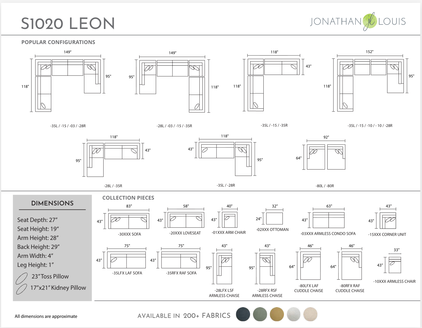 Leon Sectional