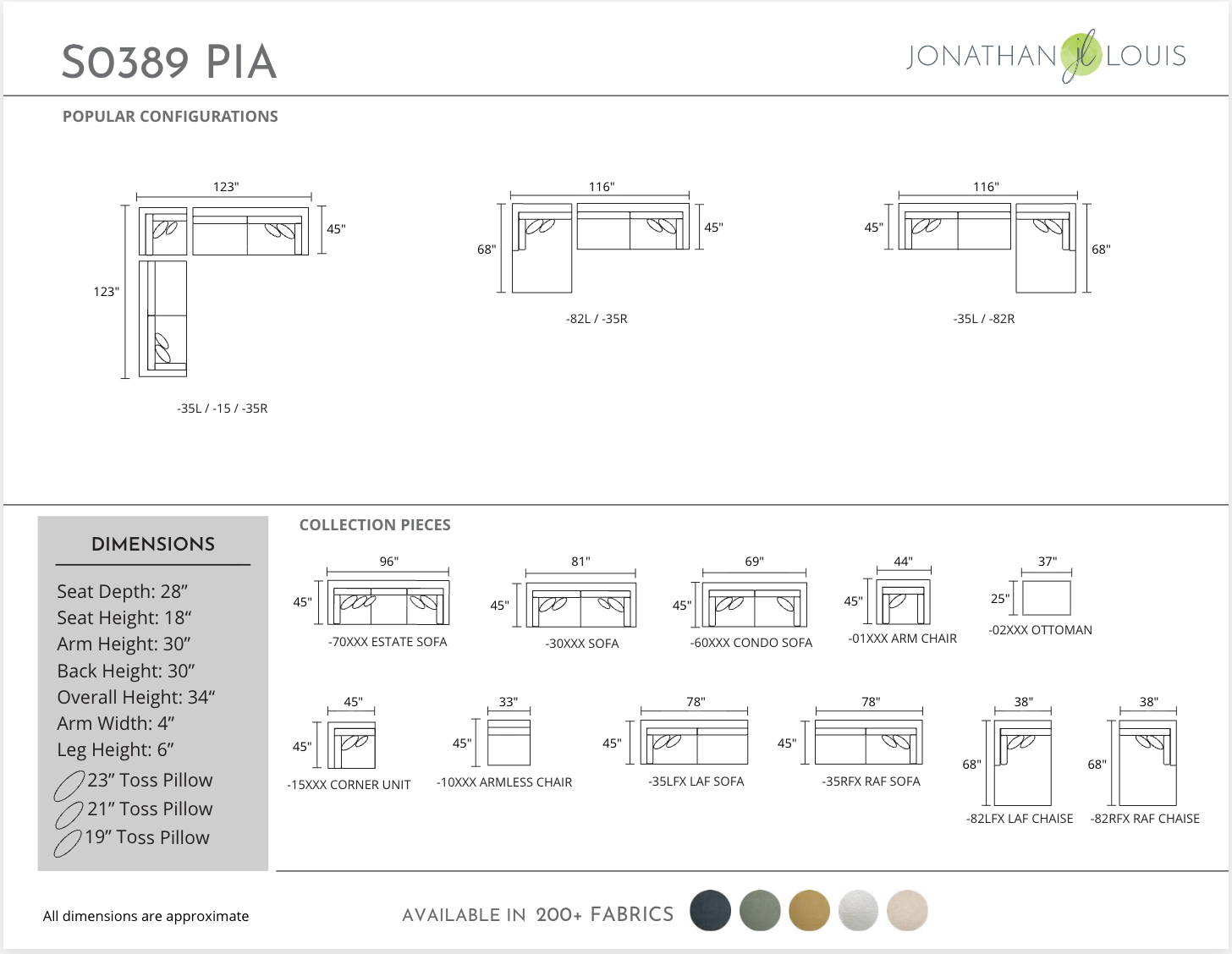 Pia Sofa