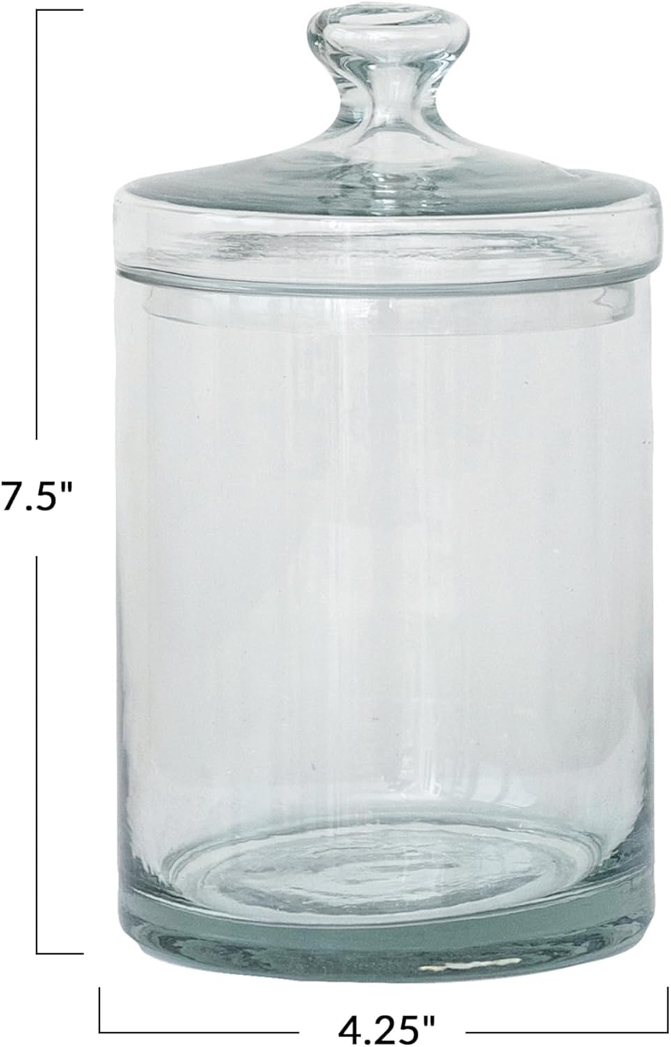 4 Cup Glass Jar w Lid