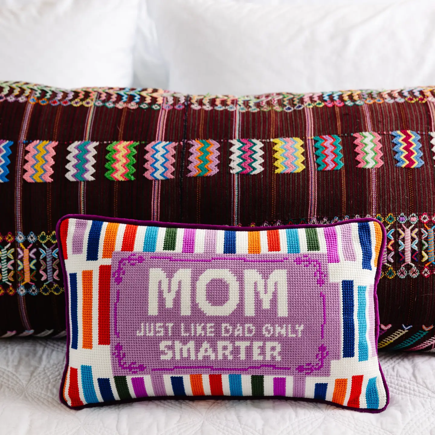 Mom Rules Pillow