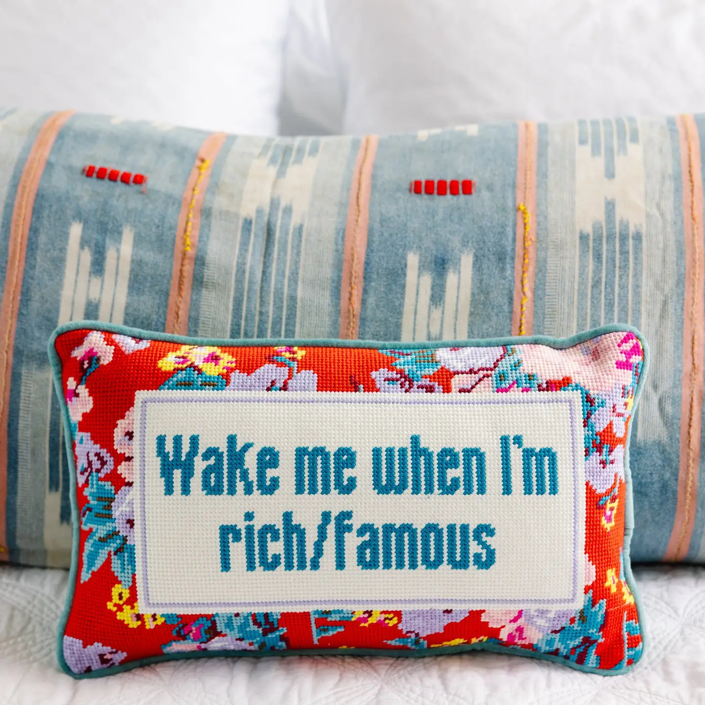 Rich And Famous Pillow