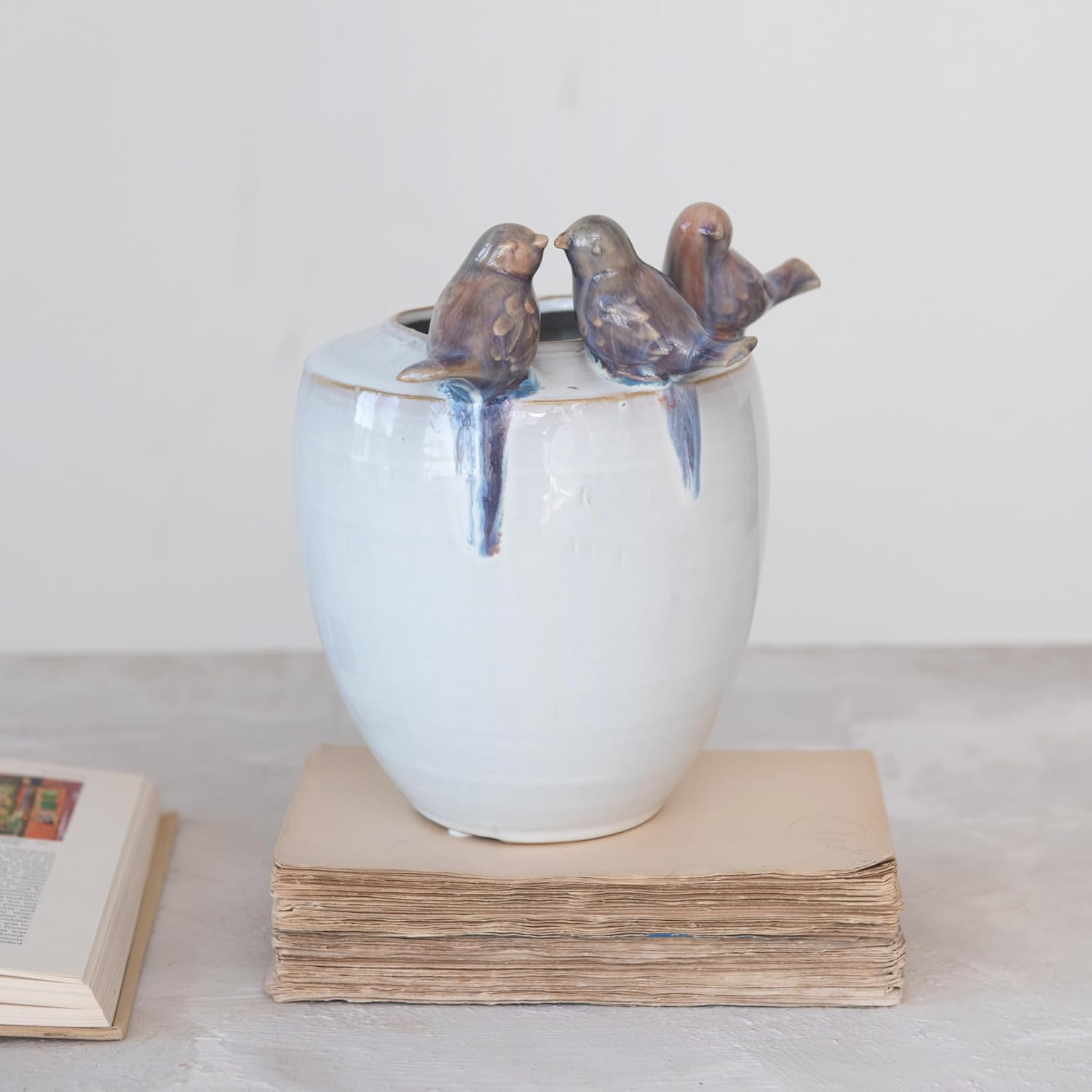 3 bird planter