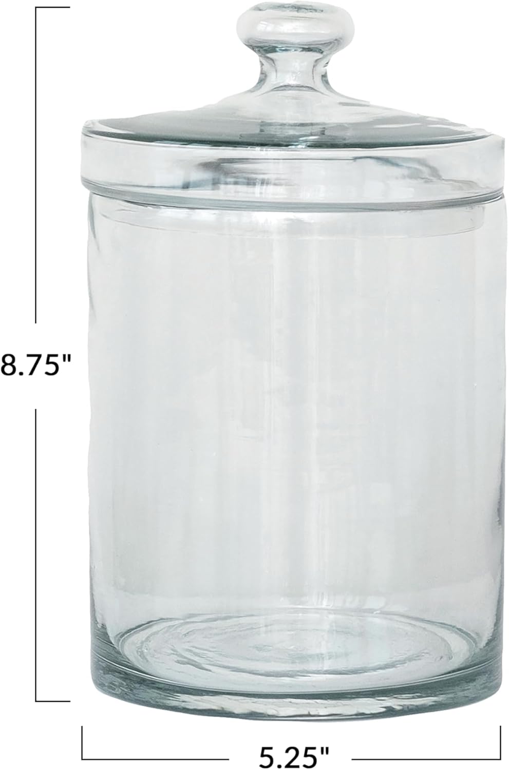 7 Cup Glass Jar w Lid