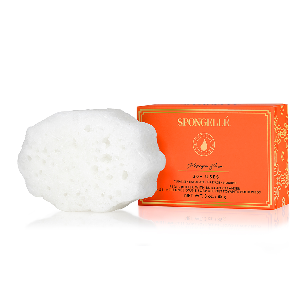 Spongelle Papaya Yuzu Pedi Buffer