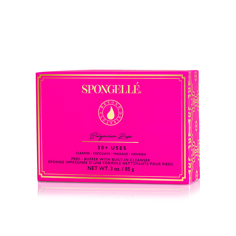 Spongelle Bulgarian Rose Pedi Buffer