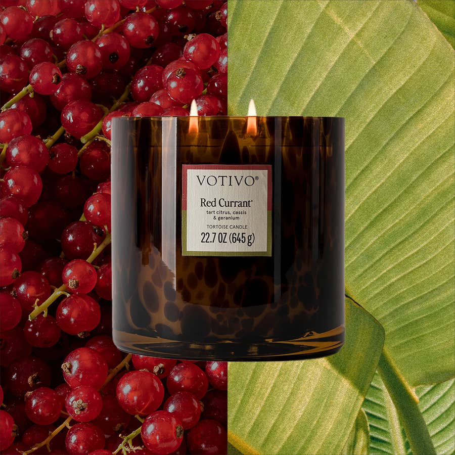 Red Currant Tortoise Candle | Mother's Day Gift