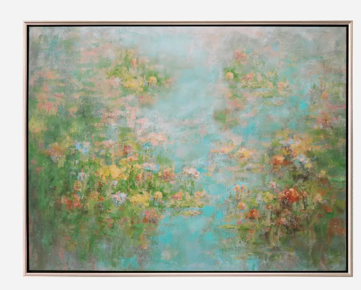 Lilies In Bloom Wall Art