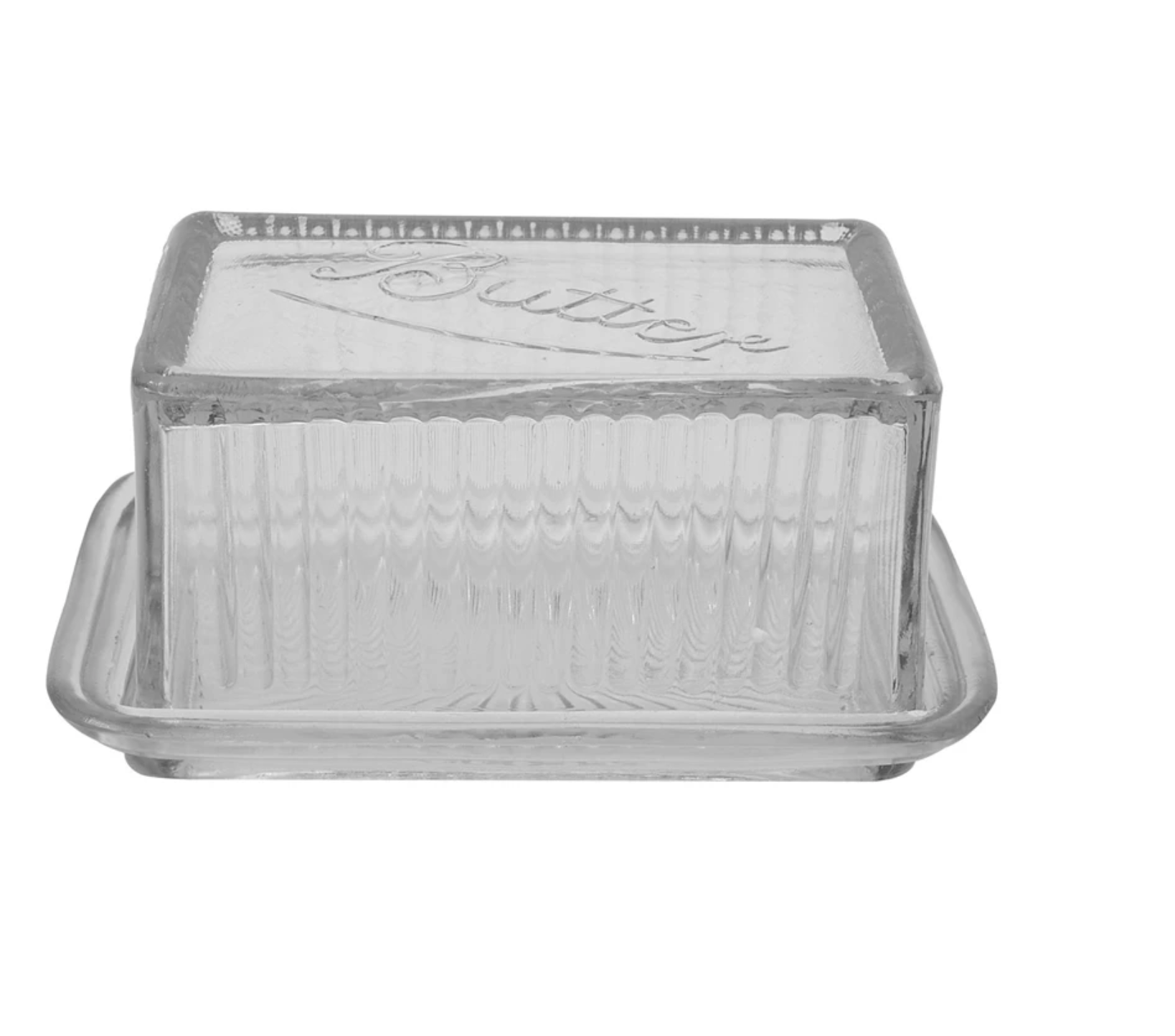 Glass Butter Dish