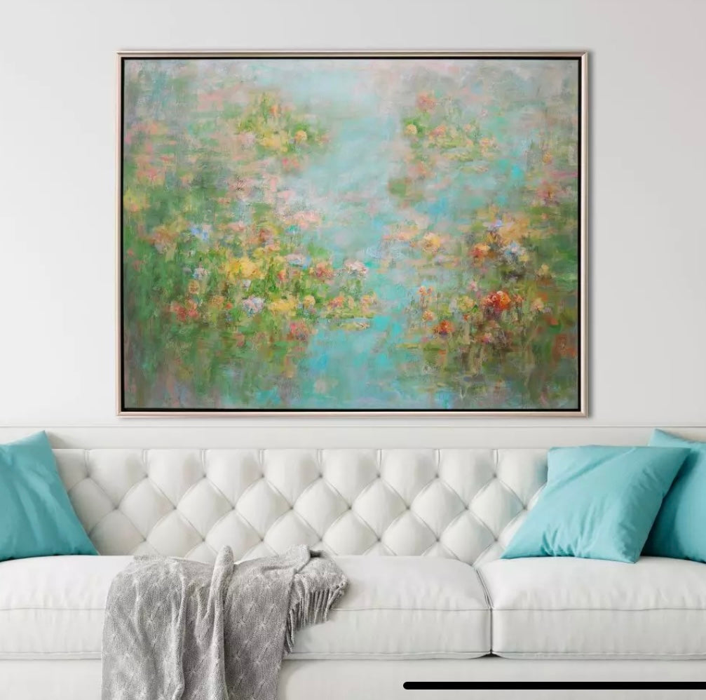 Lilies In Bloom Wall Art