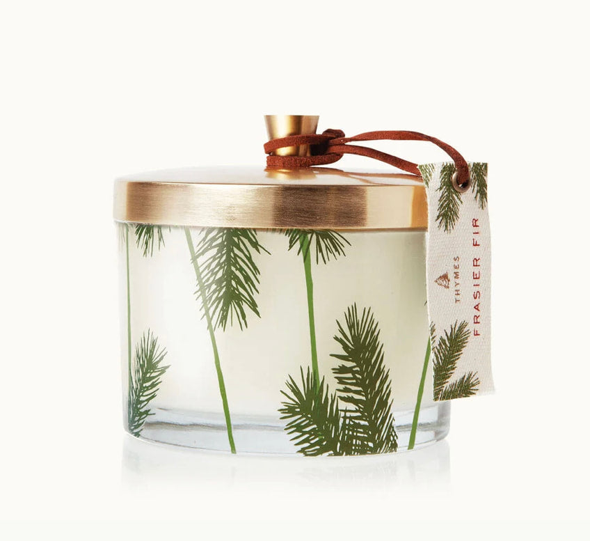 THYMES Frasier Fir 11.5 oz. 3 Wick Candle
