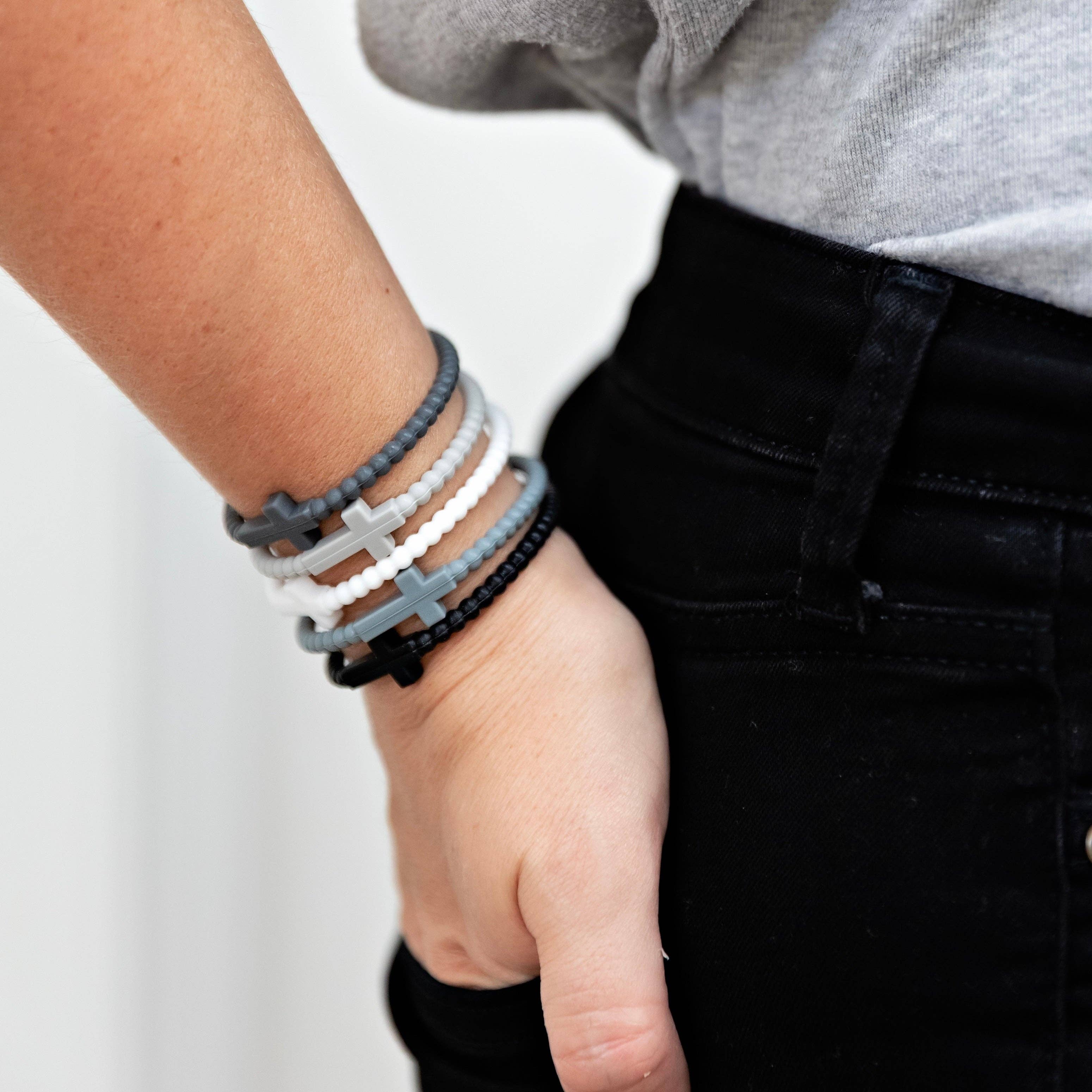 Jesus Bracelets - 5 Packs: Flicker, Medium
