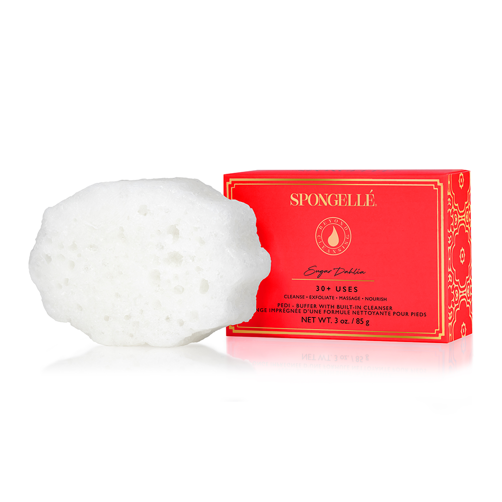 Spongelle Sugar Dahlia Pedi Buffer