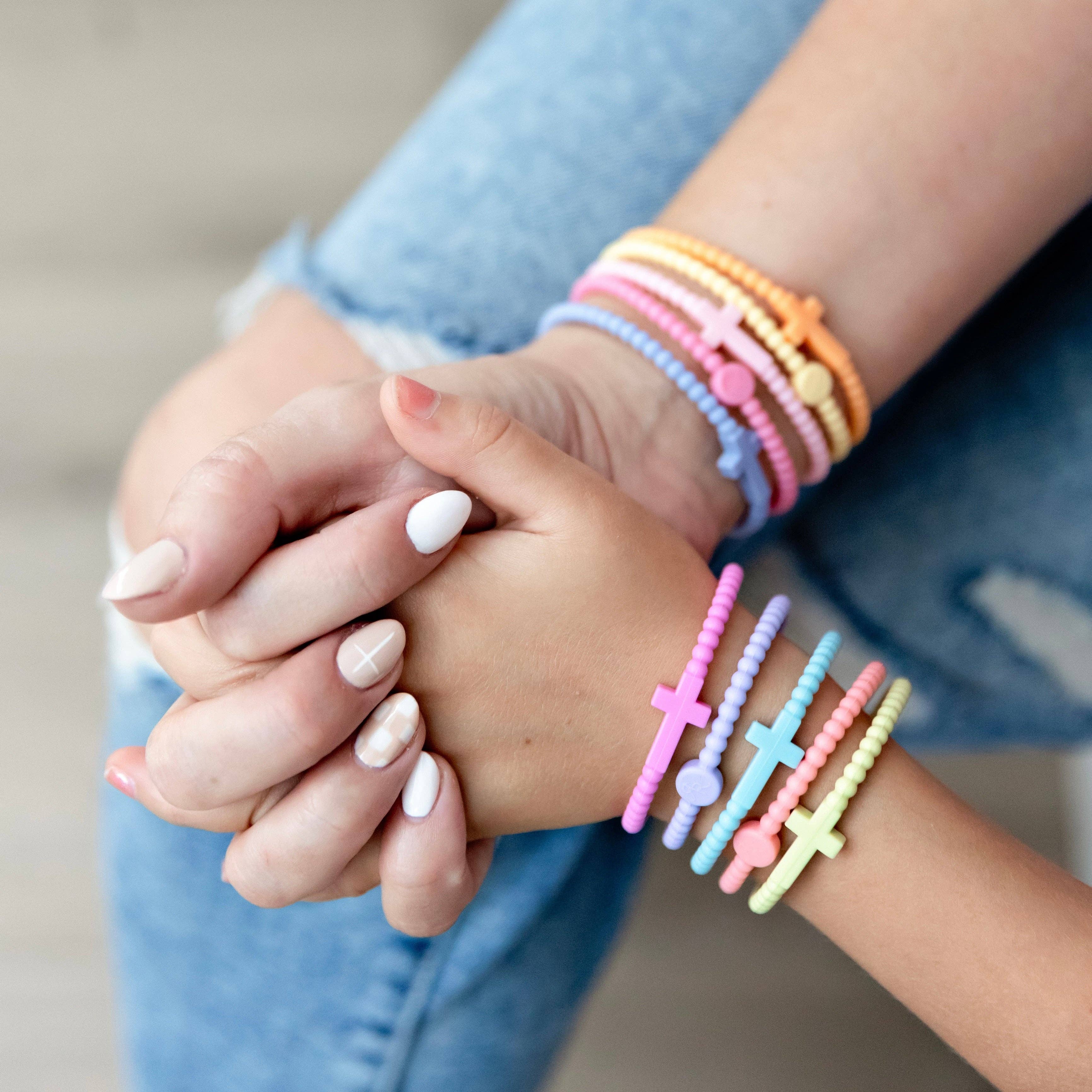 Jesus Bracelets - 5 Packs: Flicker, Medium