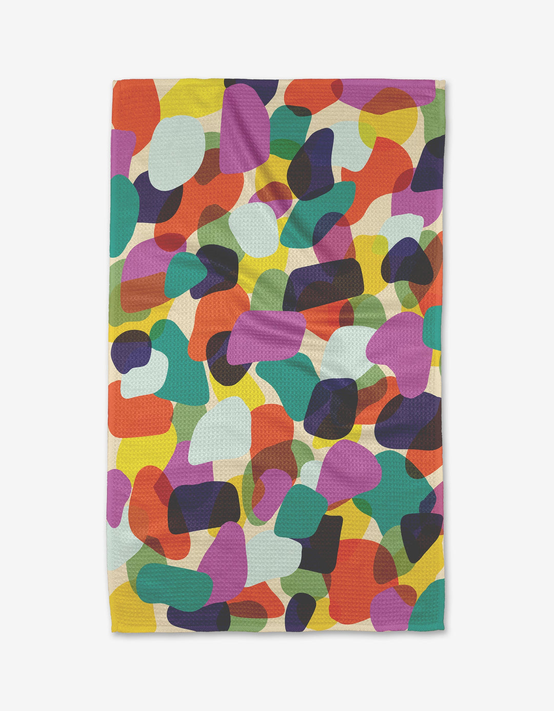 Geometry Tea Towel - Colorful Pebbles